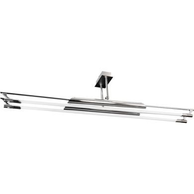 Lámpara de Techo ALFORSITA 1x54W G5 T5 L.130xAn.15xAl.Reg.cm Cromo