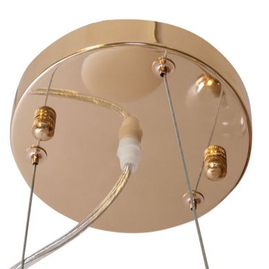 Ceiling Lamp ANABEL 18xG9 H.Reg.xD.80cm Gold/White