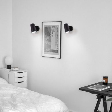 Wall Lamp LUCAS 1xGU10 L.10xW.8xH.12cm Black