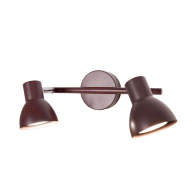 Wall Lamp LINUS 2xGU10 L.25xW.8,2xH.13cm rust color