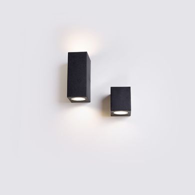 Wall lamp VEZ 1xGU10 IP44 black