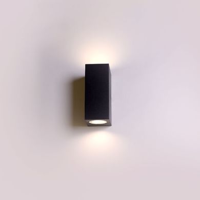 Wall lamp VEZ 2xGU10 IP44 black