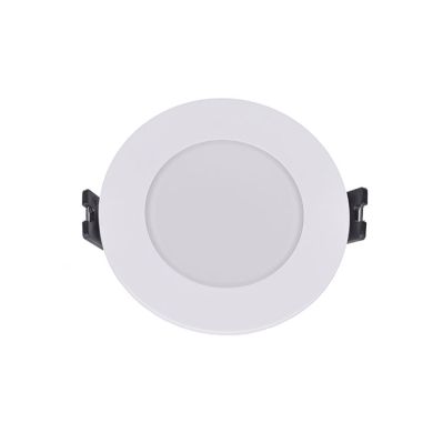 Frame for Downlight OLAVO round H.3,1xD.9cm Polycarbonate (PC) White