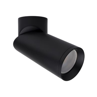 Foco orientável ONOFRE 1xGU10 Alt.15,5xD.6cm preto