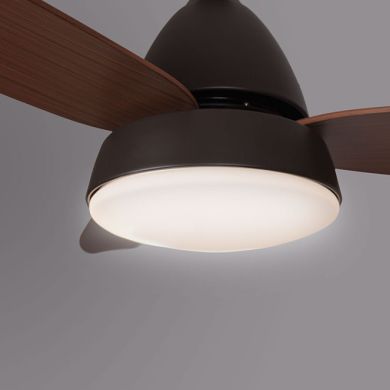 Ceiling fan DC MARINO brown, 3 blades, 16W LED 4000K, H.45xD.122cm