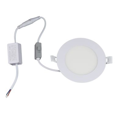 Downlight INTEGO CLASSIC round 6W LED CCT 480lm 120° H.1,1xD.12cm White