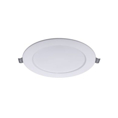 Downlight Empotrable INTEGO 2.0 redondo 15W LED 1200lm 6400K 120° Al.2,7xD.14,5cm Blanco