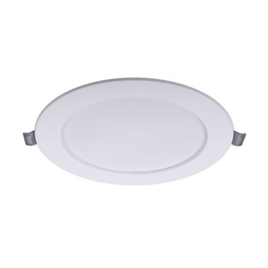 Downlight Empotrable INTEGO 2.0 redondo 20W LED 1800lm 4000K 120° Al.2,7xD.17,5cm Blanco