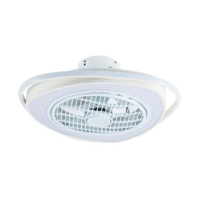 Ceiling fan AC GENEVA white, 5 blades, 70W LED 3000-6500K, H.23xD.53,5cm