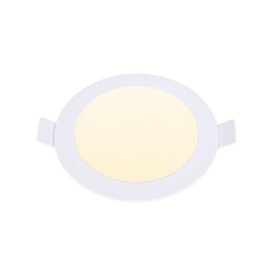 Downlight Empotrable INTEGO 2.0 PC redondo 6W LED 600lm 3000K 120° Al.2,5xD.12,5cm Blanco