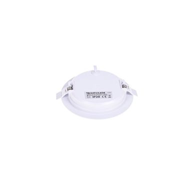 Downlight Empotrable INTEGO 2.0 PC redondo 6W LED 600lm 3000K 120° Al.2,5xD.12,5cm Blanco