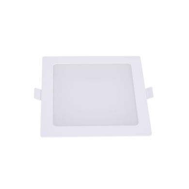 Foco de encastrar INTEGO 2.0 PC quadrado 6W LED CCT 600lm 120° C.12,5xL.12,5xAlt.2,5cm branco
