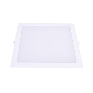 Foco de encastrar INTEGO 2.0 PC quadrado 18W LED CCT 1800lm 120° C.22,5xL.22,5xAlt.2,5cm branco
