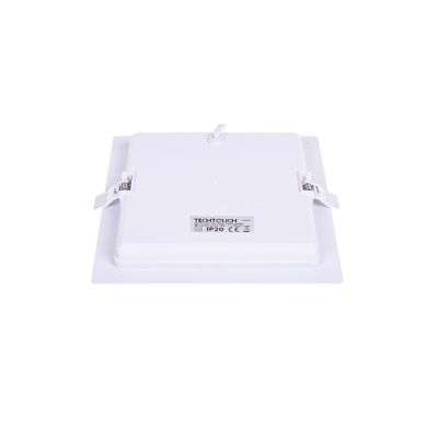 Downlight INTEGO 2.0 PC square 12W LED 1200lm 4000K 120° L.17,5xW.17,5xH.2,5cm White