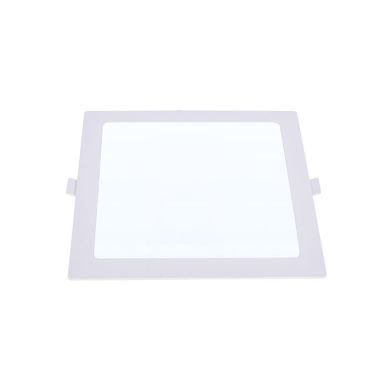 Downlight INTEGO 2.0 PC square 12W LED 1200lm 6400K 120° L.17,5xW.17,5xH.2,5cm White