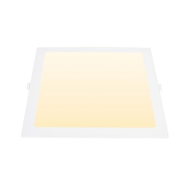 Downlight INTEGO 2.0 PC square 18W LED 1850lm 3000K 120° L.22,5xW.22,5xH.2,5cm White