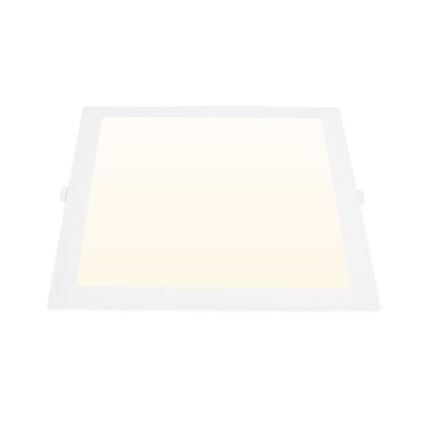 Downlight INTEGO 2.0 PC square 18W LED 1850lm 4000K 120° L.22,5xW.22,5xH.2,5cm White