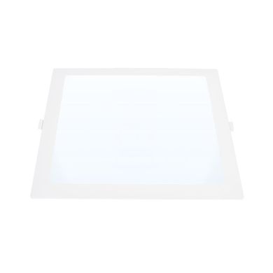 Foco de encastrar INTEGO 2.0 PC quadrado 18W LED 1850lm 6400K 120° C.22,5xL.22,5xAlt.2,5cm Branco