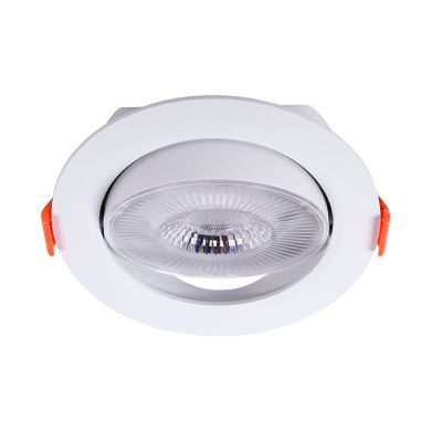 Downlight Empotrable INTEGO SPOT redondo 1x9W LED 700lm 3000K 36° xD.11cm blanco