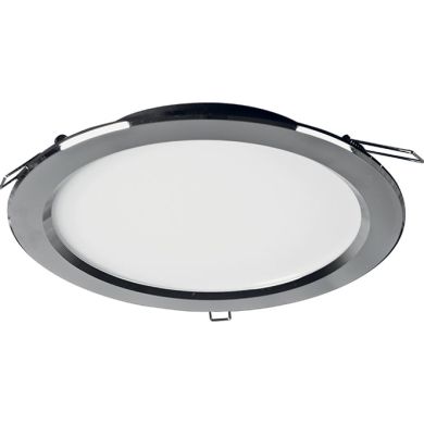 Downlight Empotrable INTEGO CLASSIC redondo 1x16W LED 1370lm 4000K 120° Al.0,4xD.23,4cm Aluminio