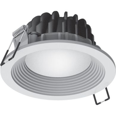 Downlight Empotrable INTEGO PRO redondo 1x15W LED 770lm 6400K 120° Al.0,3xD.10,5cm Blanco