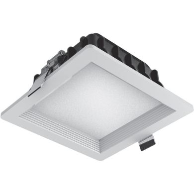 Downlight Empotrable INTEGO PRO cuadrado 1x21W LED 1130lm 6400K 120° L.14xAn.14xAl.0,5cm Blanco