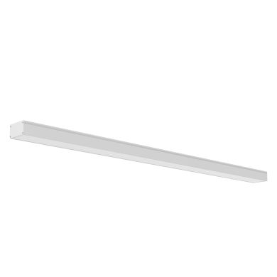 Barra colgante/superficie LineX OFFICE 120cm 1x40W LED 3200lm 3000K 120° L.118xAn.7xAl.Reg.cm Blanca