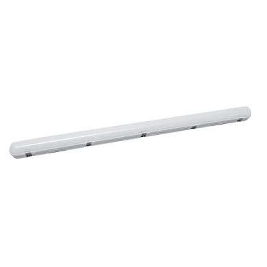 Waterproof Lamp LINESTA X2 D 120cm IP65 36W LED 3850lm 6400K L.120xW.7,4xH.7,5cm Grey