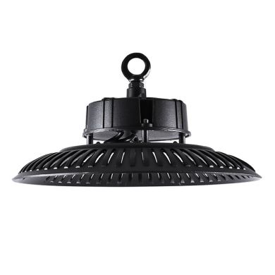 Campânula ECOVISION IP65 1x100W LED 8000lm 6400K 90° Alt.12xD.30cm Preto