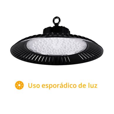 High Bay ECOVISION IP65 1x150W LED 12000lm 6400K 90° H.12xD.34cm Black