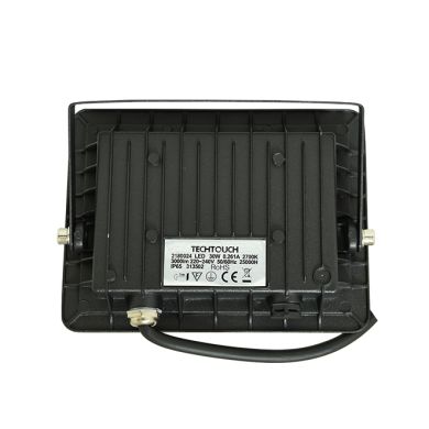 Floodlight X2 SUPERVISION IP65 1x30W LED 3000lm 4000K 120°L.16xW.2.8xH.12cm Black