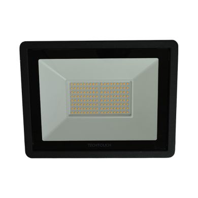 Floodlight X2 SUPERVISION IP65 1x100W LED 10000lm 6500K 120°L.27xW.3,7xH.21cm Black