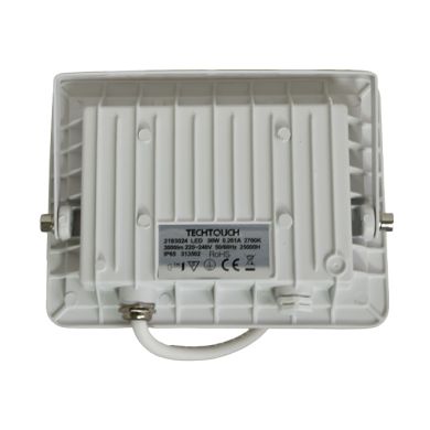 Floodlight X2 SUPERVISION IP65 1x30W LED 3000lm 2700K 120°L.16xW.2.8xH.12cm White