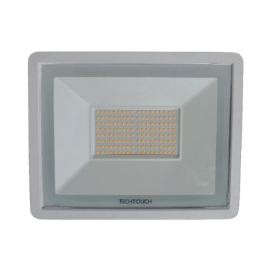 Floodlight X2 SUPERVISION IP65 1x100W LED 10000lm 2700K 120°L.27xW.3,7xH.21cm White