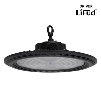 High Bay MEGAVISION 150W/120W/90W LED 150lm/W 6500K 90° IP65 H.11xD.36cm Black