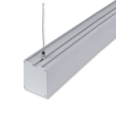 Barra suspensa LINEX B2 60cm 1x20W LED 1600lm 3000K 110° C.60,3xL.5,8xAlt.Reg.cm Alumínio