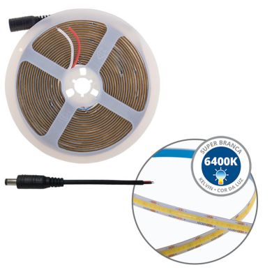 Continuous MIR LED Strip 12Vdc 10W/m 6400K 5m/roll