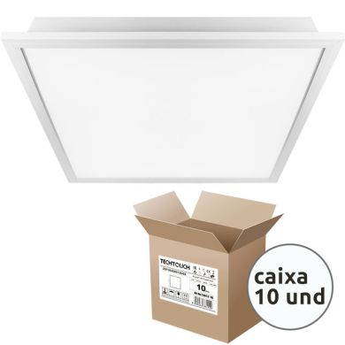 Recessed Panel B2 60x60 1x40W LED 4300lm 4000K 120° L.60xW.60xH.4cm White Pack 10