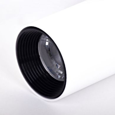 Foco para calha LINE PRO X2 (2condutores) 15W LED 1300lm 2700K 36° C.7,4xL.5xAlt20cm Alumínio Branco