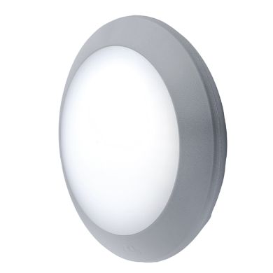 Aplique BERTA 1xE27 IP66 Alt.8xD.27,5cm resina cinzenta