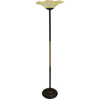 Floor Lamp PERUGGIA 1xE27 H.164xD.42cm Antique Brass