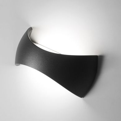 Wall Lamp MERIDIAN IP65 1x17W LED 1322lm 3000K L.25xW.10xH.12cm Anthracite