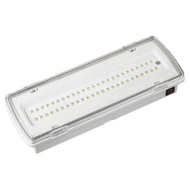 Emergency Light KALANI mixed IP65 1x4,8W LED 230lm 4000K L.27xW.10xH.5,4cm White