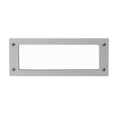 Recessed wall Lamp LETI 1xE27 IP66 L.29,3xW.9,8xH.11,3cm grey resin