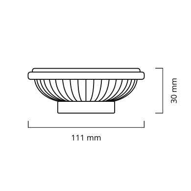 Light Bulb G53 AR111 POWER LED 15W 3000K 5500cd 36° with driver 0.1A