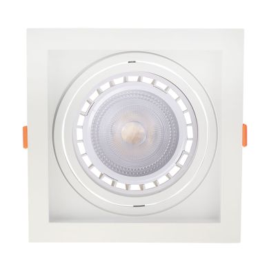 Bombilla GU10 AR111 SCOB LED 15W 3000K 1350lm 5500cd 36º - A