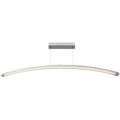 Pendant Light PERSEU 1x30W LED 3000lm 3000K L.128xW.6xH.Reg.cm Satin Nickel