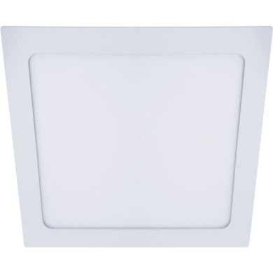 Downlight Empotrable FRANCO cuadrado 1x18W LED 1260lm 3000K 120° L.22,5xAn.22,5xAl.0,2cm Blanco