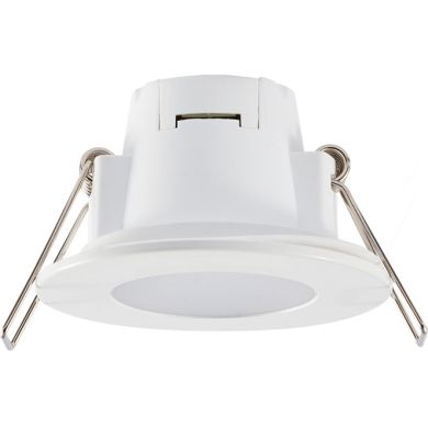 Downlight Empotrable XELIM redondo IP65 1x5W LED 350lm 6500K 120° Al.0,2xD.8,2cm Blanco