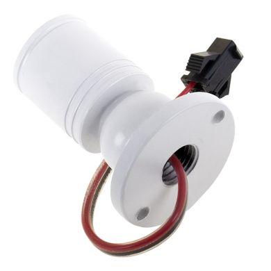 Foco orientável MELVIN redondo 1W LED 70lm 3000K Alt.4xD.3cm Branco